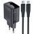 Сетевое зарядное устройство ACEFAST A82 PD20W GaN single USB-C charger set (P5) (EU) Black 656-01281 фото