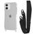 Чехол WAVE Clear Case With Strap для Iphone 11 Black 208-05194 фото