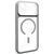 Чехол TPU+PC GETMAN Moon Clear with MagSafe для Apple iPhone 15 (6.1") Grey 656-08296 фото