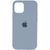 Чехол Silicone Case Full Protective для Apple iPhone 14 Plus (6.7") Sweet Blue 555-04027 фото