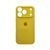 Силіконовий чохол з закритою камерою для iPhone 17 Pro Max Yellow 666-04295 фото