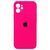 Силіконовый чохол з закритою камерою для iPhone 12 Barbie Pink 208-00807 фото