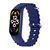 Ремінець для Xiaomi Mi Band 3/4/5/6/7 Ocean Band Blue 212-02491 фото