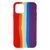 Силіконовий чохол Rainbow для iPhone 11 Pro Max Red/Grape 888-00154 фото