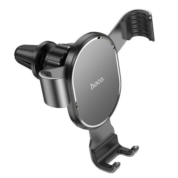 Автотримач для телефона HOCO CA56 Plus Armor metal gravity car holder Black 6931474760289 фото