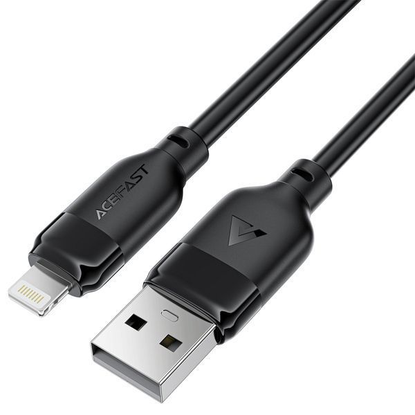 Дата кабель Acefast C16-06 USB to Lightning 2.4A (2m) Black ILSO-00000087913-1 фото