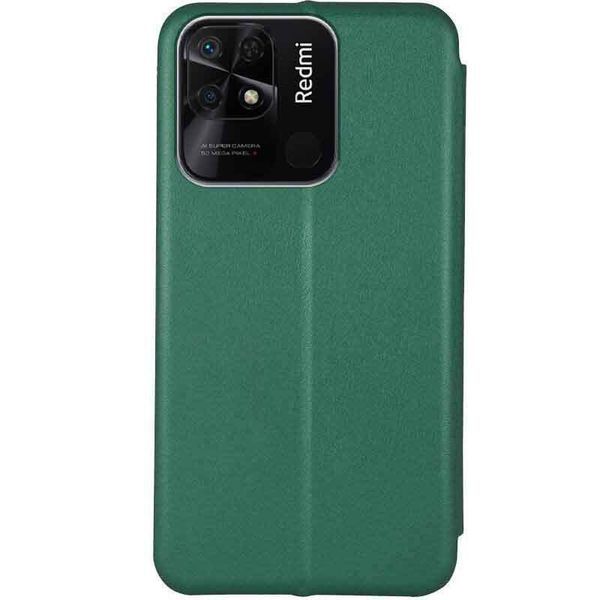 Шкіряний чохол-книжка Classy для Xiaomi Redmi 10C Green 777-05865 фото