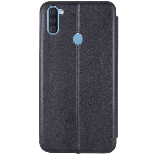 Кожаный чехол-книжка Classy для Samsung Galaxy A11 Black 777-06020 фото