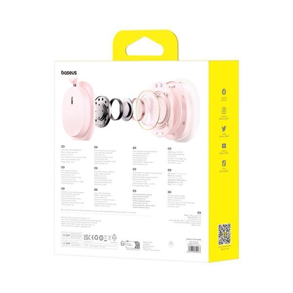 Беспроводные наушники Baseus Bowie D05 Wireless Headphones Baby Pink 656-02053 фото