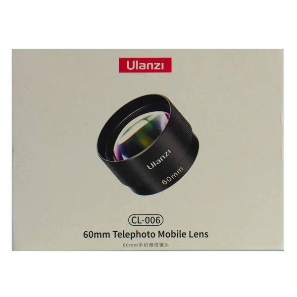 Объектив для телефона Ulanzi Vijim Ulanzi CL-006 60mm Telephoto lens (UV-F006 CL-006) F006 фото