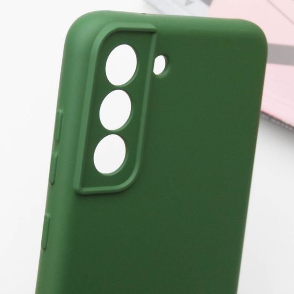 Чохол Silicone Cover Lakshmi Full Camera для Samsung Galaxy S22+ Dark green 777-07017 фото