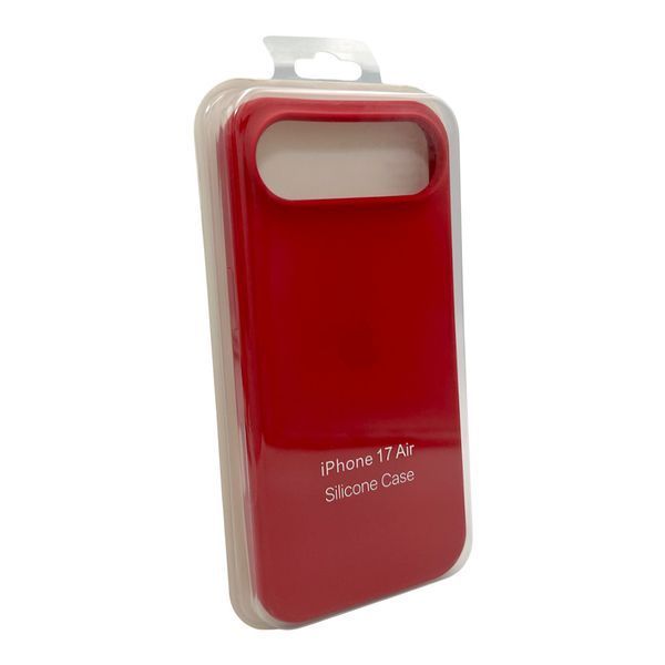 Силиконовый чехол для Apple iPhone 17 Air Rose Red 208-06486 фото