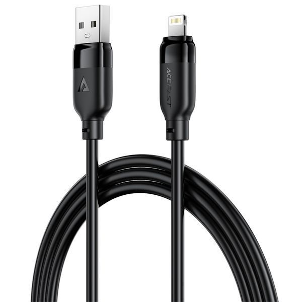 Дата кабель Acefast C16-06 USB to Lightning 2.4A (2m) Black ILSO-00000087913-1 фото