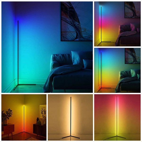 Напольная угловая LED лампа RGB Magic 1 Bluetooth USB with app Black 656-03686 фото