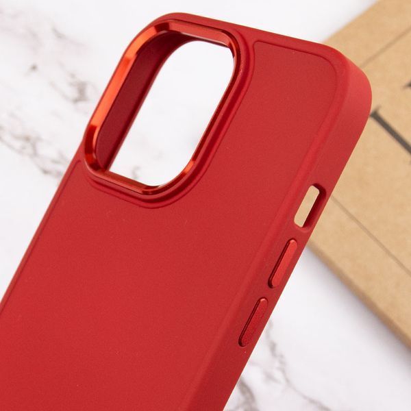 Чохол TPU Bonbon Metal Style для Apple iPhone 13 Pro Max (6.7") Red 208-06104 фото