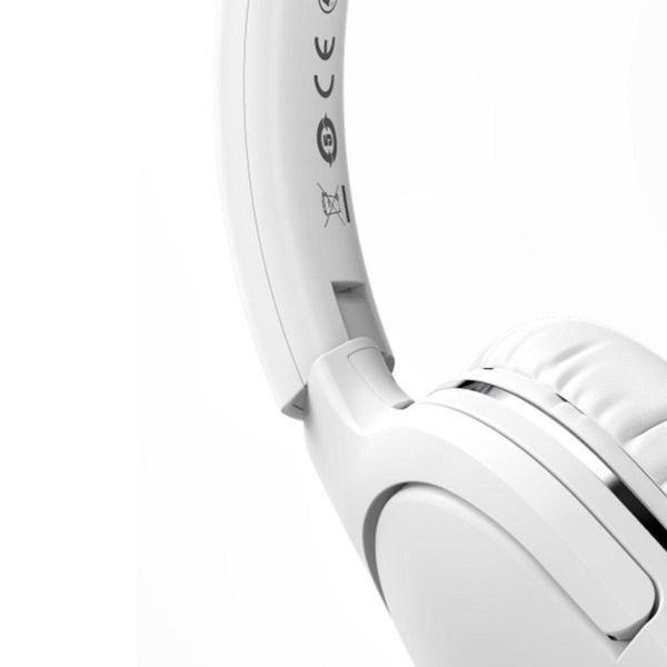 Бездротові накладні навушники Baseus Encok Wireless headphone D02 Pro White 656-03790 фото