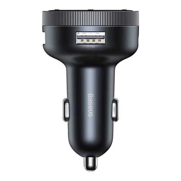 Автомобильное зарядное устройство с FM-модулятором Baseus Enjoy Car Wireless MP3 Charger (Wireless 5.0+5V/3.4A) Black CCLH-01 фото