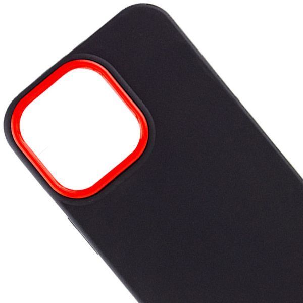 Чохол TPU+PC Bichromatic для Apple iPhone 13 Pro (6.1") Black / Red 555-03977 фото