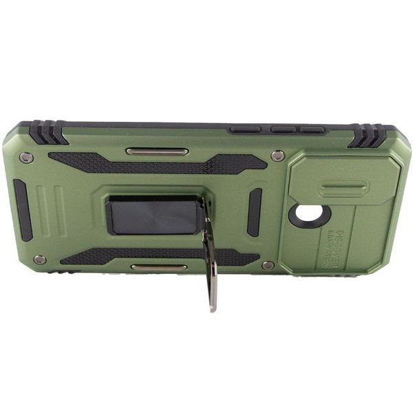 Ударопрочный чехол Camshield Army Ring для Xiaomi Redmi 9C / 10A Army Green 777-05111 фото
