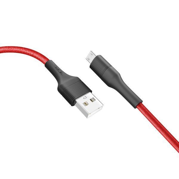 Кабель Ridea RC-M112 Fila 3A USB to Micro USB Красный 209-00175 фото