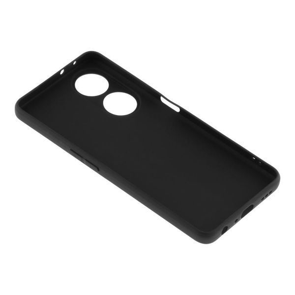 Чохол TPU Matte 1.3mm для Motorola G84 Black 555-02366 фото