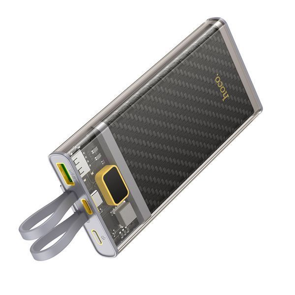 Портативный аккумулятор Hoco J104 Discovery edition 10000mAh 22.5W Прозрачный 216-00083 фото