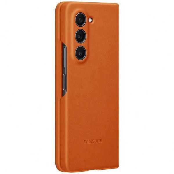Шкіряний чохол Leather Case для Samsung Galaxy Z Fold5 Brown 555-03225 фото