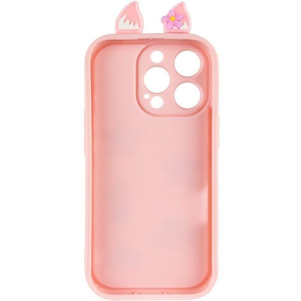 Чохол TPU Toys Case with Ears для Apple iPhone 12 Pro Max (6.7") Light Pink 208-05388 фото