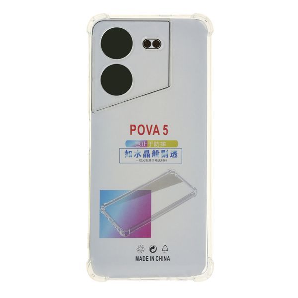Прозрачный чехол TPU Virgin Hard для Tecno Pova 5 555-04212 фото
