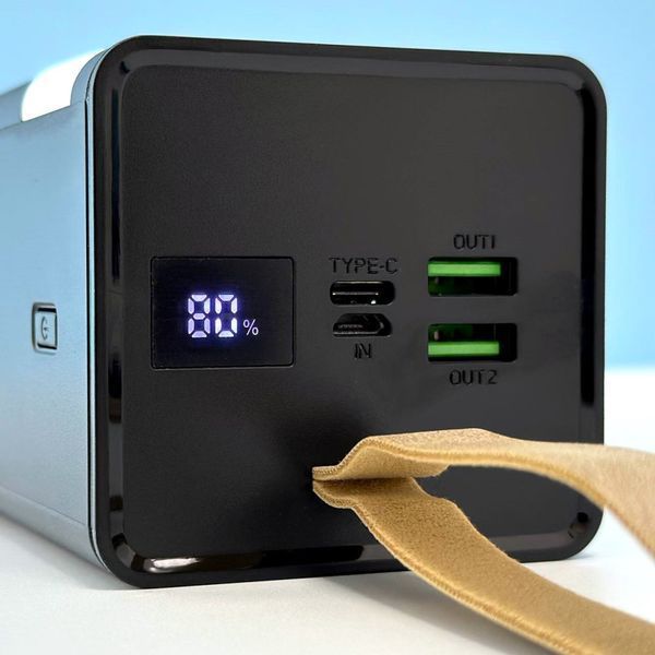 Портативный аккумулятор Power Bank WUW-TUGII Y55 50000mAh PD22.5W Черный 216-00111 фото