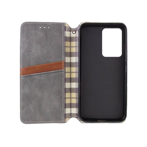 Чохол-книжка Rubic Leather для Xiaomi Redmi 13 4G Grey 666-02920 фото