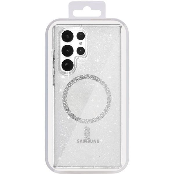 Чохол TPU Eclipse Sparkle (MagFit) для Samsung Galaxy S25 Ultra Transparent 214-03812 фото