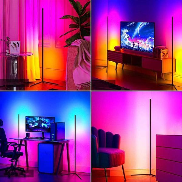 Напольная угловая LED лампа RGB Magic 1 Bluetooth USB with app Black 656-03686 фото