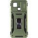 Ударопрочный чехол Camshield Army Ring для Xiaomi Redmi 9C / 10A Army Green 777-05111 фото 4