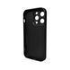 Чохол для смартфона AG Glass Matt Frame Color для iPhone 14 Pro Graphite Black 666-00615 фото 2