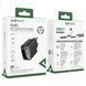 Сетевое зарядное устройство ACEFAST A82 PD20W GaN single USB-C charger set (P5) (EU) Black 656-01281 фото 2