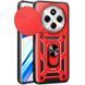 Ударостійкий чохол Camshield Serge Ring для Xiaomi Redmi 14C / A4 / Poco C75 / M7 Red 777-04350 фото 1