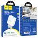 Сетевое зарядное устройство HOCO C105A Stage dual port PD20W+QC3.0 charger White 6931474782946 фото 2
