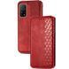 Кожаный чехол-книжка GETMAN Cubic для Xiaomi Mi 10T / Mi 10T Pro Красный 555-01950 фото 2