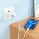 Сетевое зарядное устройство HOCO C105A Stage dual port PD20W+QC3.0 charger White 6931474782946 фото 7