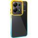 Чохол TPU+PC Fresh sip series для Xiaomi Redmi Note 13 Pro 4G / Poco M6 Pro 4G / Note 14S Бірюзовий / Помаранчевий 777-06627 фото