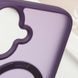 Чехол TPU+PC Metal Buttons with MagSafe Colorful HQ Ring для iPhone 16 (6.1") Purple 555-00627 фото 7