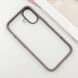 TPU+PC чохол Metal Buttons для Apple iPhone 16 (6.1") Сірий 777-08253 фото 4
