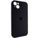 Силиконовый чехол с закрытой камерой для iPhone 15 Black 666-00994 фото 2