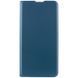 Кожаный чехол-книжка GETMAN Elegant для Google Pixel 7a Синий 555-01496 фото 1
