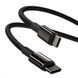 Кабель Baseus Tungsten Gold Fast Charging Type-C to Type-C 100W (2m) Blue P10319800321-04 фото 8