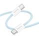 Кабель USB Hoco X104 Source 60W Type-C to Type-C 2m Рожевий 209-00334 фото 4
