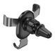 Автотримач для телефона HOCO CA56 Plus Armor metal gravity car holder Black 6931474760289 фото 4