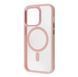 Чохол Space Magnetic Color з Magsafe для iPhone 15 Pro Max Рожевий 214-00816 фото 1