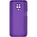 Чехол TPU GETMAN Liquid Silk Full Camera для Xiaomi Redmi Note 9s / Note 9 Pro / Note 9 Pro Max Фиолетовый / Ultra Violet ILSO-00000074072-17 фото 3